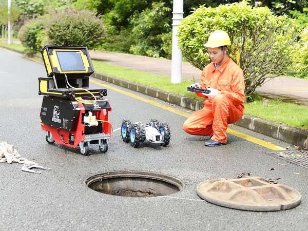 潜江管道机器人检测